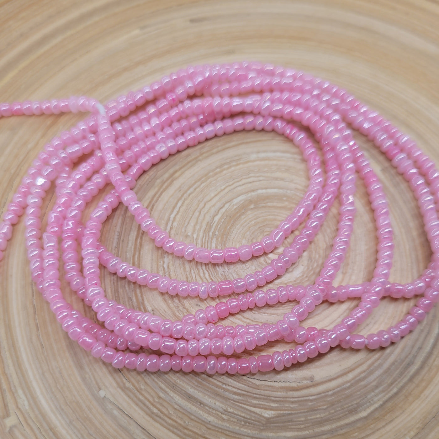 "SOLID PINK" Waist Beads