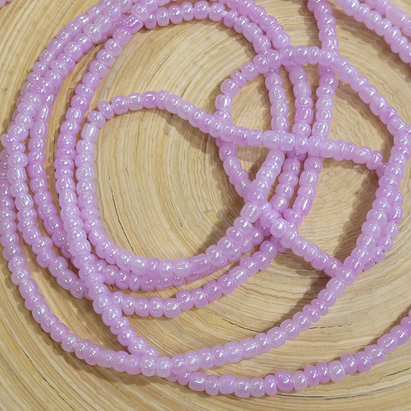 Purple Solid Waist Beads