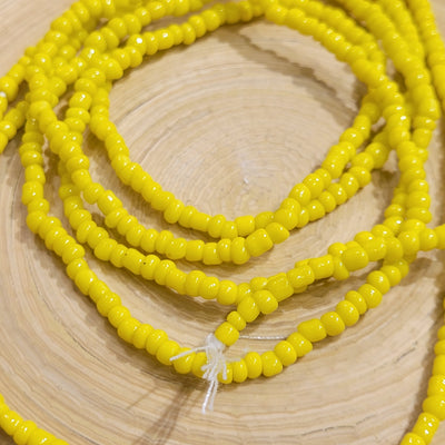 Solid Yellow Waist Beads