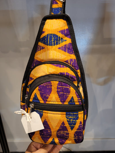 African print Crossbody Bag