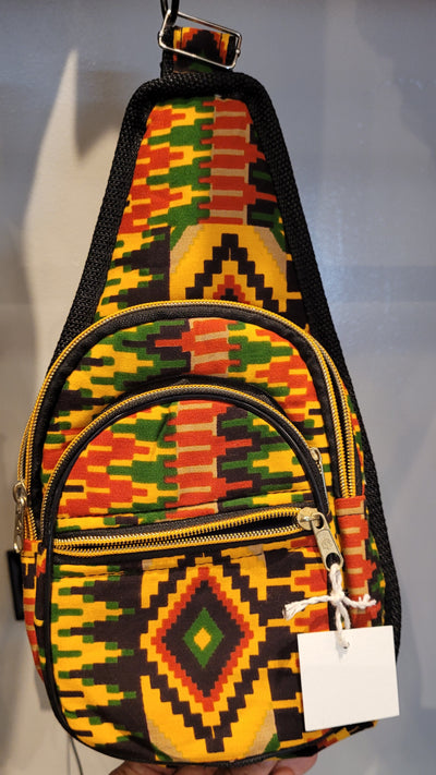 African print Crossbody Bag