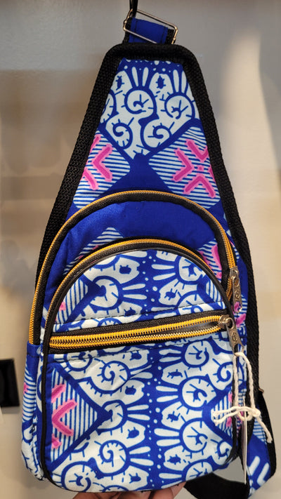 African print Crossbody Bag