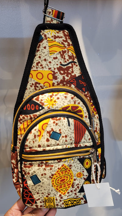 African print Crossbody Bag