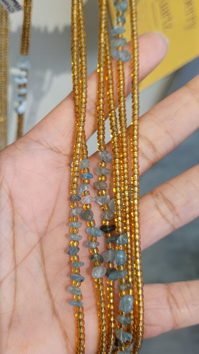 Apatite Crystal Waist Beads