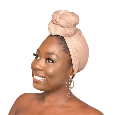 Pre-tied Turban Head Wraps