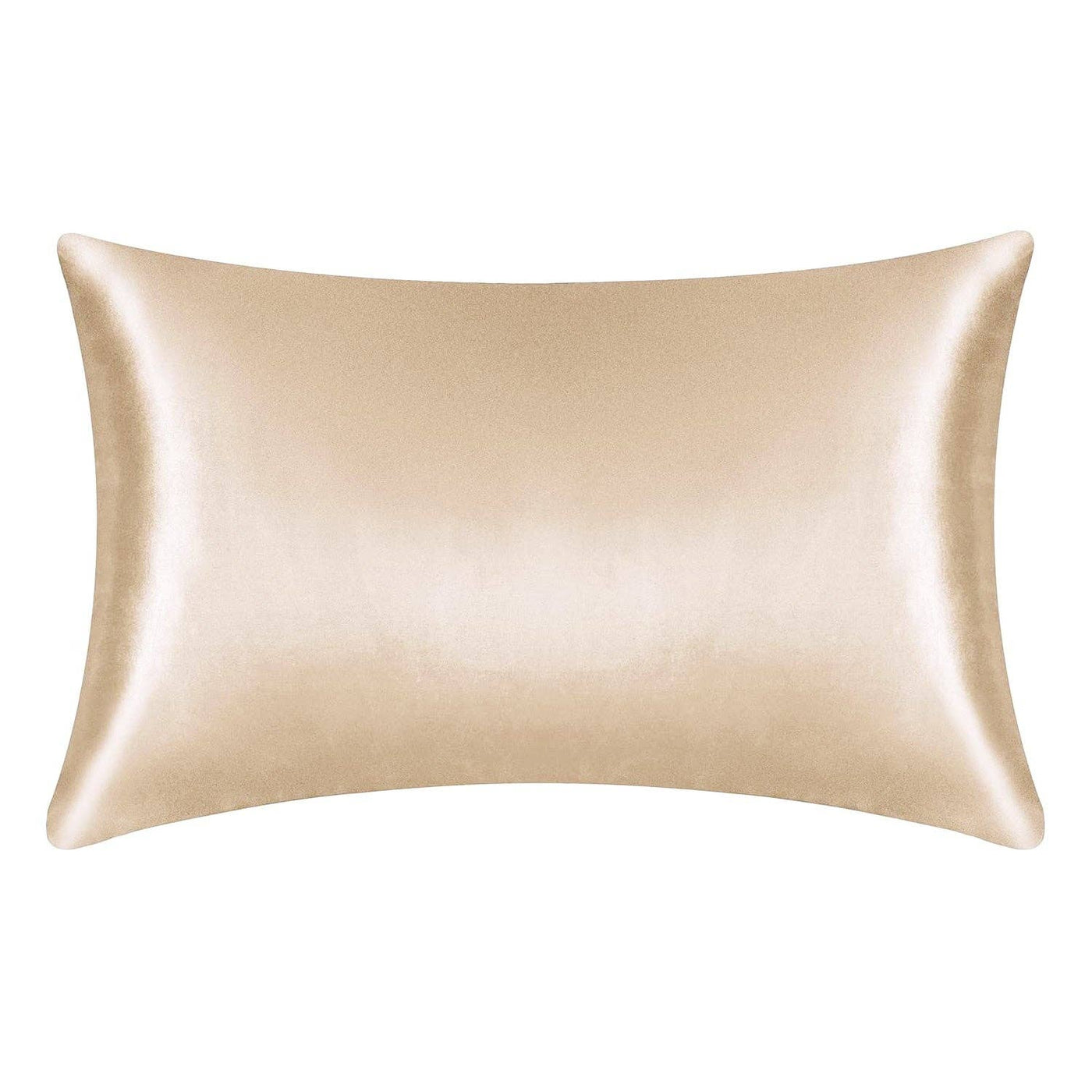 Satin pillowcase kaki 60 x 70 cm standard pillow size - Silky satin pillowcase