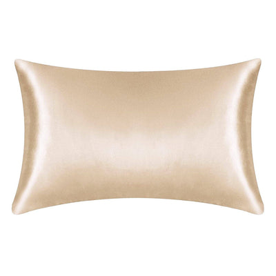 Satin pillowcase kaki 60 x 70 cm standard pillow size - Silky satin pillowcase