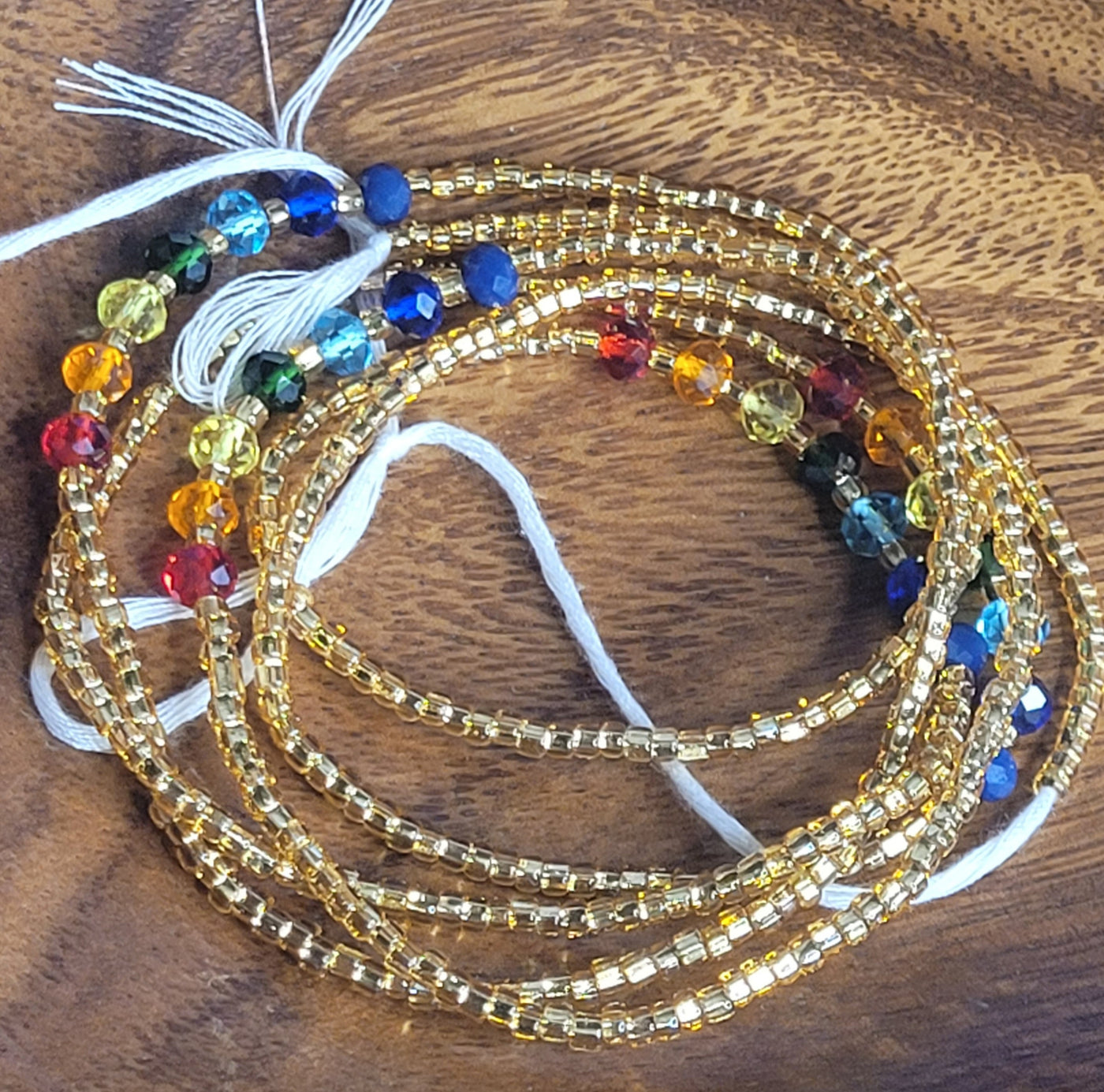 Gold Chakra Lux Waist Beads