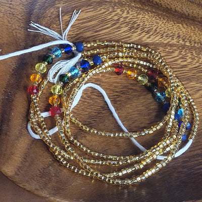 Gold Chakra Lux Waist Beads